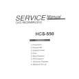 SCHNEIDER HCS-550 Instrukcja Serwisowa